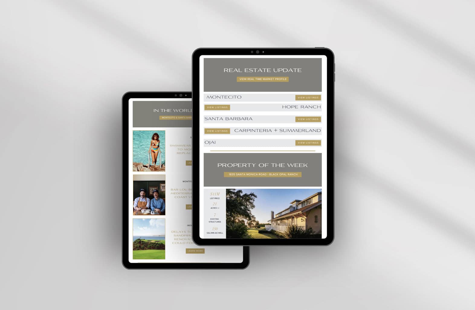 Montecito and Santa Barbara Lifestyle and Real Estate Market Updates from The Ebbin Group Compass Luxury